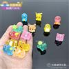 Bandai Accessorio Pokémon fai-da-te che si illumina al buio, decorazione in resina a forma di cartone animato, ornamento creativo da scrivania, regalo da regalare o collezionare.