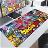 Bandai Tappetino per mouse per computer Anime Dragon Ball Super CSGO LOL HD Play Mat XXL Tappetino per tastiera da gioco antiscivolo in gomma per laptop Accessori per ufficio