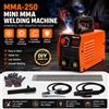 WUIETI Mini Saldatrice ad Arco 20-250A, Kit Saldatrice Inverter IGBT MMA-250, Macchina per Saldatura Elettrica Portatile Fai-da-Te per Uso Domestico