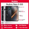 nubia Smartphone Nubia Neo 5 5G 2026 6050 mAh con Grilletto di Gioco (Touch) Nano-SIM Globale Chrome