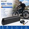 SMALL DEN Batteria Silverfish 48V 36V 15Ah 20AH, Batteria al Litio 18650, Lunga Durata, Resistente alle Alte e Basse Temperature, Magazzino Tedesco