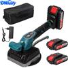 DWiusty Macchina per Piastrellatura 200KG, Vibratore per Piastrelle con Ventosa, Vibratore per Pavimenti a 6 Velocità, Strumento di Livellamento per Batteria 18V