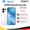 OPPO Versione UE dello smartphone OPPO Reno16 Pro 5G 12 GB + 512 GB, AI Remix Collage, video 4K con correzione automatica dell'inclinazione, batteria da 6000 mAh, ricarica da 80 W, display da 6,32",