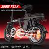 NONE ROBORN GE5, bicicletta elettrica per adulti, motore da 250 W, batteria da 48 V e 15 Ah, pneumatici larghi da 14 pollici, ideale per l'uso su terreni accidentati.
