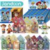 JANDOOM Pixar Toy Story 5 ‌ Woody Buzz Lightyear Jessie Rex Slinky Dog Hamm Blind Box Toys Mini Anime Figure Rice Grain Doll Gift