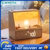 newstyle Lampada Sveglia Sunrise che Simula l'Alba e il Tramonto del Sole, con Rumore Bianco e Atmosfera Rilassante, Regolazione della Luminosità a 5 Livelli, Altoparlante Bluetooth per Musica, Funzione Timer