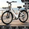 NONE E-BYCCO V1 Bicicletta Elettrica con Motore da 250W, Batteria Rimovibile 36V15.6AH, Velocità 25km/h, Telaio in Lega di Alluminio, Bicicletta da Montagna per Donne, Pneumatici All-Terrain da 28 Pollici,