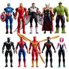 ZDTDS Action Figure Avengers 18cm ZDTDS - Ghost Spider, Iron Man, Hulk, Captain Thor, Falcon, Miles Morales, Thanos, War Machine