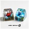 Bandai Keycap in Resina Retroilluminato Hollow Knight Silksong Hornet, Keycap Anime Personalizzato Sostituibile, Keycap Esc per Tastiera Meccanica, Regalo Decorativo
