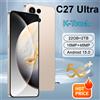 K-Touch Smartphone K-Touch C27 Ultra, Telefono Cellulare Android, Schermo HD da 7,3 Pollici, 22GB+2TB, Fotocamera 48MP, Batteria 7800mAh, 4G 5G, Dual SIM, WIFI, Sbloccato, Globale