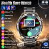 GUHUAVMI Nuovo Smartwatch di Precisione per Esami Fisici, ECG, Grasso nel Sangue/Pressione Sanguigna, Frequenza Cardiaca, Chiamate e Funzioni Sportive per iOS e Android