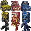 Blokees DC JUSTICE LEAGUE Batman Superman Wonder Woman Aquaman Cyborg Serie Arkham Blind Box Figure Anime Giocattoli da Assemblare Regalo