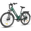 SAMEBIKE RS‑A01‑PRO Bicicletta Elettrica Legale 25km/h Motore 250W Batteria Rimovibile 36V 15Ah Pneumatici 27.5" Doppia Sospensione Freno a Disco Meccanico Shimano 7 Velocità Display LCD Ebike per