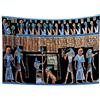 YONGFOTO 100x70cm Antico Egitto Arazzo Dio Anubi Horus Passaggio degli Inferi Bilancia Dominante Antica civiltà Appeso a parete Arazzi per Casa Parete Decor Tovaglia Coperta
