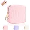 Playexen Porta Trucchi da Borsa Piccola Trousse da Borsetta Ragazza Piccolo Pochette Donna Trucco Portatile con Piccoli Quadrati per Cosmetici Accessori da Viaggio Organizer per Amica Compleanno(Rosa)