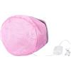 ELAYARD Cappello Termico Chioma Regolabile 1 Pezzo AC220-240V Rosa | Plastica e Tessuto, 25,5x25,5x18cm, per Maschere e Trattamenti in Salone, Uso Colore Casuale