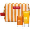 Clarins Routine Protezione Solare Anti-Età Viso e Corpo (Stick Solare SPF 50 + Crema Corpo SPF 30) Cofanetto