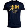 Soul up Maradona Maglia Ufficiale - DM Navy Edition - T Shirt Unisex in Cotone. Maglietta vestibilità Regular per Adulto e Ragazzo