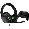 ASTRO Gaming Cuffie da gioco Astro Gaming A10 grigio/verde + M60 MixAmp, modello over-ear, chiuse, per Xbox One