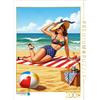 CALVENDO Puzzle Karen | 2000 pezzi dimensioni 90x67cm Foto-Puzzle per le ore felici