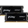 Kit di memoria RAM SODIMM per laptop FURY-IMPACT DDR5 4800MT/S 16GB 2X8GB CL38 K
