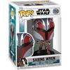 Funko POP! Star Wars: Ahsoka - Sabine Wren | Gadget Ufficiale Fantascienza - Personaggio in Vinile da Collezione - Idea Regalo Compleanno per Fan e Collezionisti