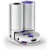 Dyson R2 Nurovi Wash+Dry Robot Aspirapolvere Lavapavimenti Autopulente | Robot aspirapolvere e lavapavimenti in uno. Panni Reuleaux fin dentro gli angoli. 21.000 Pa Twin-capture su ogni pavimento..