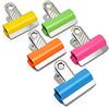 Rapesco RCB30COL Ferma Carta a Pinza 30 mm, Confezione da 10 | Capacità 85 Fogli, Colori Assortiti