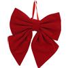 PARTENOPE FIOCCO VELLUTO D.T 33X43CM ROSSO