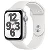 Apple Watch SE (GPS+Cell) Silver 44mm White Sil.Band, Eccellente - Ricondizionato