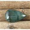 Naturale Africano Verde Avventurina 18.70 CT/25 MM Certificato Pera Gemma