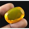 AGI Certificato Opale Welo Giallo Naturale 50.10 Ct Cushion 30 mm Pietra T49223
