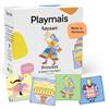 Playmais - Mosaic Princess | 2300 pezzi | Kit di costruzioni | Giocattoli in semola di mais, con spugnetta inclusa, 6 modelli, vegani, sicuri per i bambini e l'ambiente, dai 3 anni in su