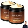 Generic Burro corpo ai feromoni per uomo, crema idratante per il corpo (2pcs) | Crema idratante per la pelle, idratazione a lunga durata e fragranza seducente, per braccia, gambe, collo
