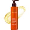 Nuxe Gel detergente e struccante viso Rêve de Miel, 200 ml | Gel detergente senza sapone con miele e girasole per rimuovere trucco e impurità, tutti i tipi di pelle