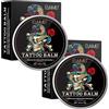 P-Beauty Cosmetic Accessories P-Beauty - 2 balsami per la cura del tatuaggio con aloe vera, 30 g, crema per tatuaggi freschi, cura e crema post-care, balsamo per tatuaggi, idrata e nutre la pelle, crema per tatuaggi