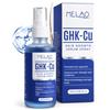Hévidencia GHK-Cu - Siero per capelli con peptide di rame, spray in pelle capelu, 50 ml, trattamento fortificante e idratante per capelli sottili, secchi o chiari, per uomo e donna