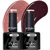 Mylee Set di Smalto Gel 2x8ml [Apres Icons] - Christmas 2026, Nail Art | Manicure Pedicure, Lunga Durata, per Uso Professionale e Domestico [Après All Day Collection] - Vegan & Cruelty Free
