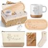 Geiserailie Kleine Auszeit Cesto Regalo per Donne Set Relax Cura di Sé Set Rituali Benessere Regalo di Compleanno per Lei Migliore Amica Zia Sorella Mamma Nonna(Estetico)