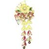 JIAHG Donne giapponesi kimono fiori fermagli per capelli ragazze nappe graziose clip per capelli tradizionali giapponesi Kanzashi, forcina per capelli da sposa (giallo)