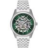 Emporio Armani Orologio analogico automatico da uomo con cinturino in acciaio inox AR60091
