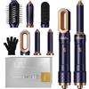 UKLISS Airstyler 5 in 1 Hair Styler Spazzola Soffiante Air Styler set Airbrush