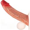 Girlove 8 inch Guaina Pene con Cock Anello, Pene Extender Enlarger per Lunga Durata