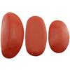 SOLUSTRE Set di 3 Pezzi Strumenti per Argilla in Gomma Rosso, Kit per Modellare Argilla Spatole per Principianti, per Scultura e Fai da Te Ceramico