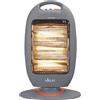 Briconess.com Stufa caldobagno alogena elettrica oscillante 1200 W Niklas Baby