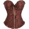 Generico Corsetto Donna Nero Elegante, Bustino Shapewear Lingerie, Stringivita Regolabile Per Donne, Corsetti Feste, Matrimonio, Halloween, Cosplay, Modellante E Confortevole