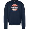 Schott NYC Felpa da uomo Schott Rdc Print