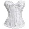 Wikoan Corsetto Donna Sexy Corsetti Bustino Elegante Corsetto da Donna Corsetti Stringivita Halloween S-4XL