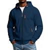 zinmave Giubbotto Uomo Invernale Autunnale Con Cappuccio Mezza Stagione Jacket | Leggero Giacca, Abbigliamento Uomo， Con Zip, Lavoro, Running, Camera