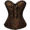 Wikoan Corsetto Donna Sexy Corsetti Bustino Elegante Corsetto da Donna Corsetti Stringivita Halloween S-4XL
